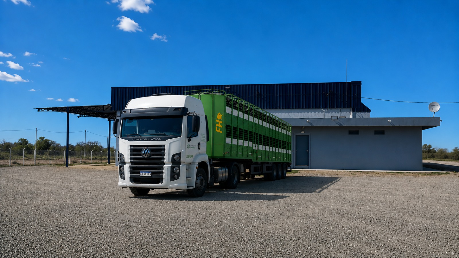 Camión de Transportes Insúa